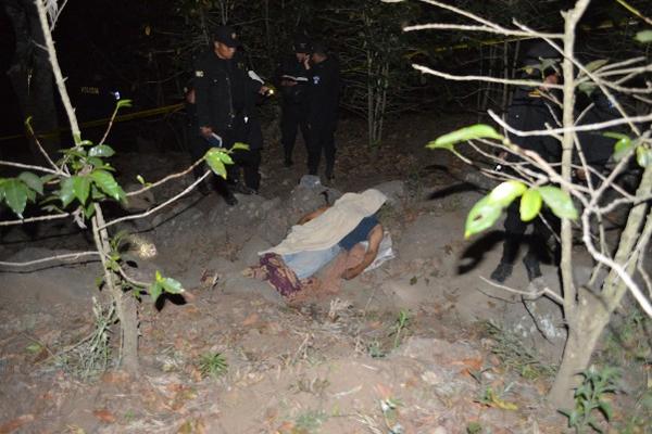 Escena del crimen contra Miguel Guoos Quevac, quien murió a balazos   el   23 de enero.