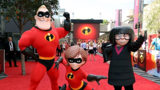 "Los Increíbles 2" y el "Hombre hormiga" impulsaron las ganancias de Disney. GETTY IMAGES