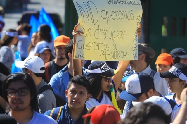 Los manifestantes se concentrarán en la Plaza de la Constitución (Foto Prensa Libre: Álvaro Interiano)