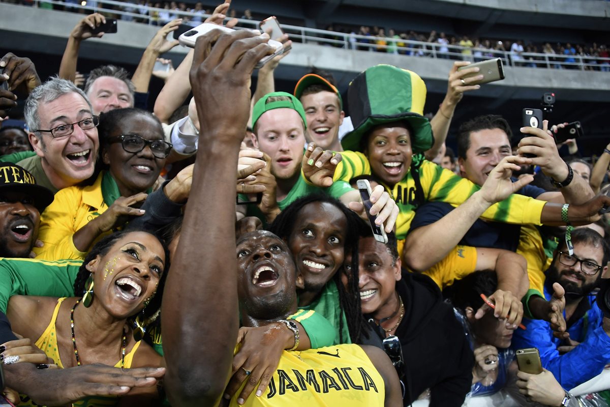 El atleta de Jamaica buscará ganar este viernes los relevos 4x100 en Río. (Foto Prensa Libre: AFP).
