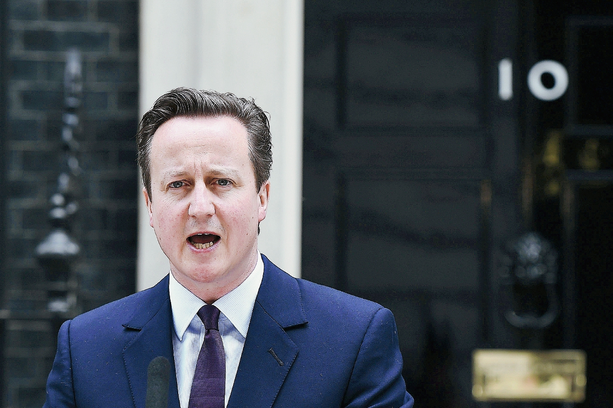 David Cameron confirmó que celebrará el referendo sobre la salida o permanencia del Reino Unido de la UE. (Foto Prensa Libre:EFE)