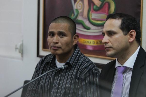 Leopoldo Yujá,  guardaespaldas de Grethel Campollo, exesposa de Allan Marroquín.