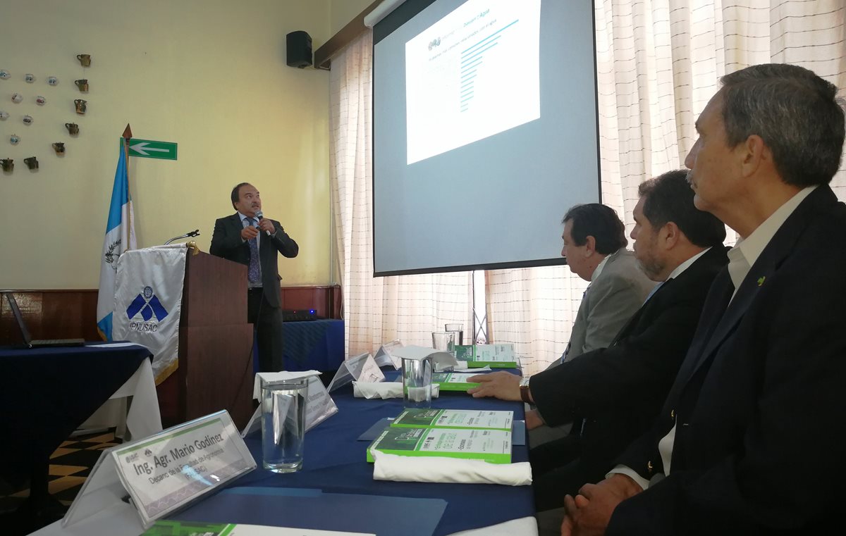 Usac señala la urgencia de aprobar una ley de aguas en Guatemala. (Foto Prensa Libre: Oscar Felipe Q.)