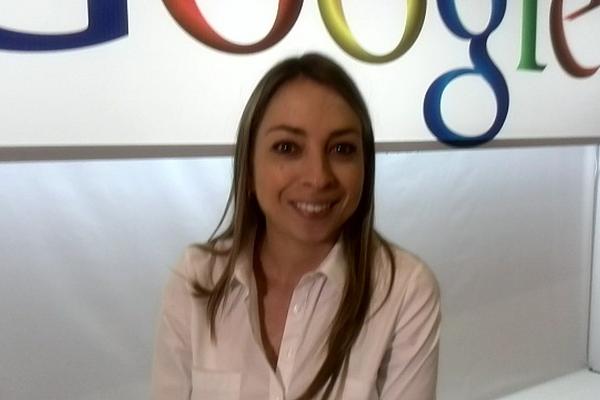 Paula García brindó una conferencia durnate el Google Day Guatemala. (Foto Prensa Libre: AXEL VICENTE)