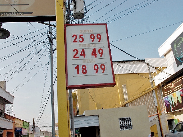 Chiquimula es el área en donde se registran los precios más altos de gasolina en sus tres presentaciones. (Foto Prensa Libre: Mario Morales)