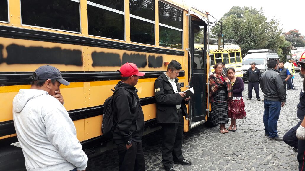 Piloto de autobús muere en ataque armado en Antigua Guatemala