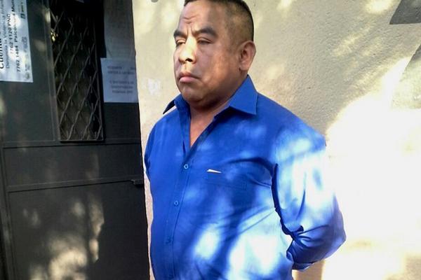 Feliciano Salpor Buch fue aprehendido en Panajachel. (Foto Prensa Libre: cortesía PNC)
