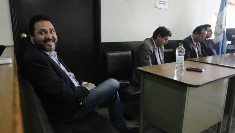 El Tribunal Quinto sentenció a 13 años y cuatro meses al exdiputado Gudy Rivera. (Foto Prensa Libre: Paulo Raquec)