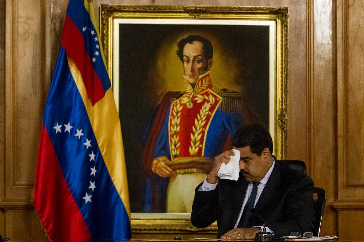 The Washington Post dedicó un duro editorial al Gobierno de Nicolás Maduro en Venezuela.(Foto Prensa Libre: EFE).