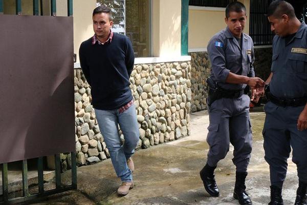 Jason Yánez  es acusado de la muerte de su novia Estefanía Javien Ibáñez. (Foto Prensa Libre: Eduardo Sam)