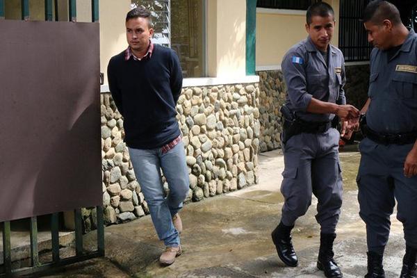 Jason Yánez  es acusado de la muerte de su novia Estefanía Javien Ibáñez. (Foto Prensa Libre: Eduardo Sam)