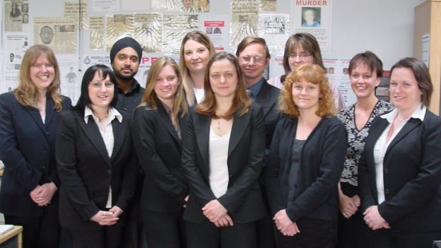 El Buró de Inteligencia Forense había crecido para cuando se tomó esta foto en 2005. (FORENSIC SCIENCE SERVICE)