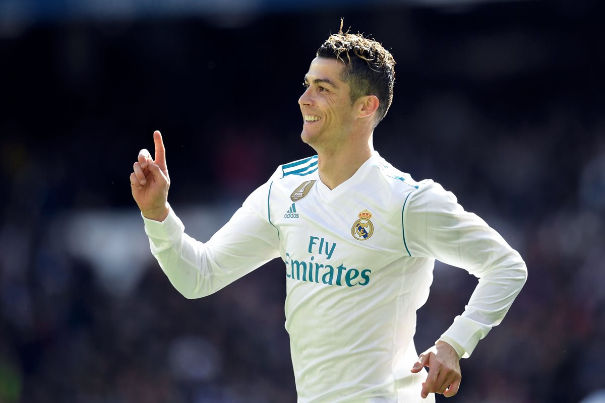 El portugués Cristiano Ronaldo ha marcado 104 goles con el Real Madrid en Champions League. (Foto Prensa Libre: AFP).