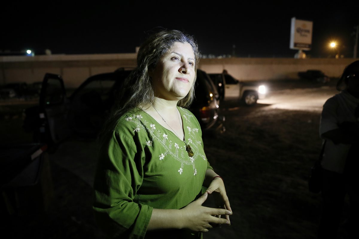 Imelda Marrufo, coordinadora de la Red Mesa de Mujeres de Ciudad Juárez.(Foto Prensa Libre: EFE).