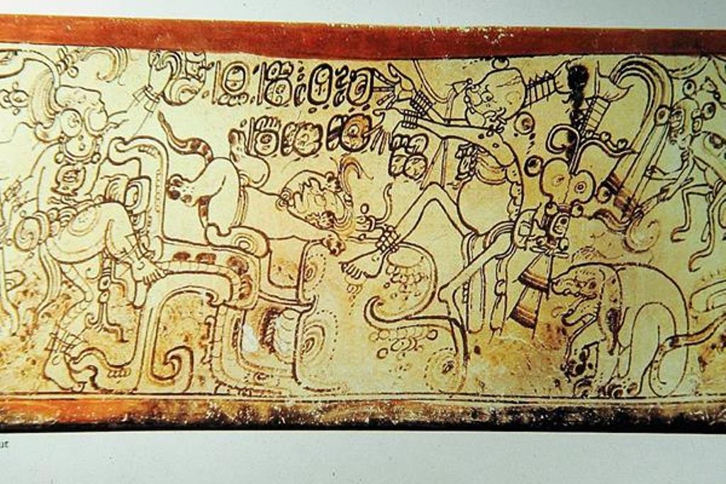 Algunos vestigios mayas del periodo Clásico tienen grabadas escenas del Popol Vuh. (Foto Prensa Libre: Hemeroteca PL)