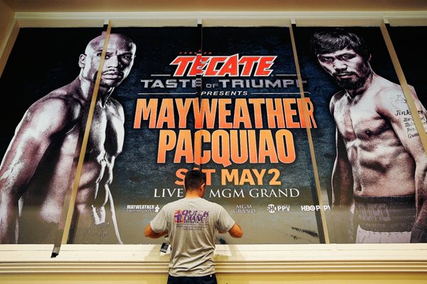 La espera está por terminar, Floyd Mayweather y Manny Pacquiao se enfrentan el próximo sábado en Las Vegas. (Foto Prensa Libre: AP)
