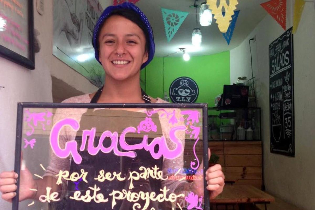 Gabriela Villatoro ha logrado con su proyecto Tan Lechuga Yo promover el consumo de comida saludable. (Foto Prensa Libre: María Longo)