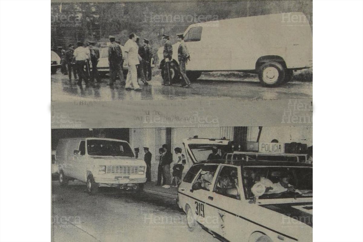 En 1988, seis hombres fueron capturados por estar vinculados con los delitos asociados a la Panel Blanca.  Su modo de operación fue mencionado el 2 de junio de 2021 por un testigo  en el caso Diario Militar. ( Foto: Hemeroteca PL)