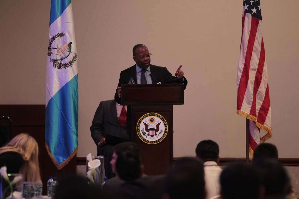 Todd Robinson, embajador de los Estados Unidos en Guatemala. (Foto Prensa Libre: HemerotecaPL)