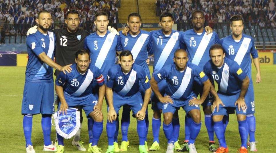 Selección de Guatemala pierde terreno en la clasificación Mundial. (Foto Prensa Libre: Hemeroteca PL)