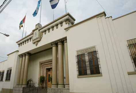 Diputados oficialistas se reunieron en Casa Presidencial. (Foto Prensa Libre: Archivo)