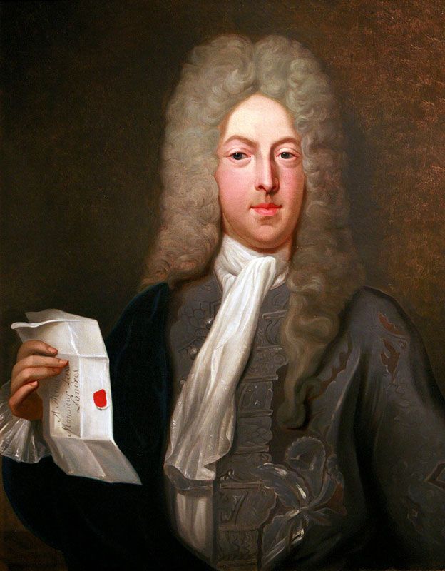 Papel más precioso que el oro y la plata. (John Law retratado por Alexis Simon Belle)