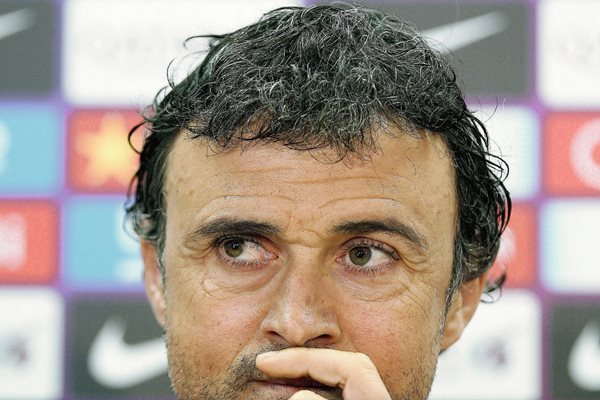 Luis Enrique, técnico del Barcelona, habló en conferencia de prensa, previo al juego ante el Celta. (Foto Prensa Libre: EFE).