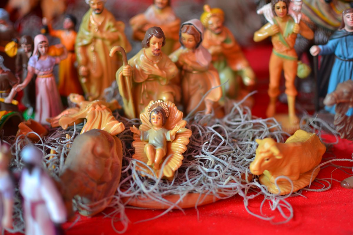 La Navidad guatemalteca es muy colorida. (Foto Prensa Libre: Ángel Elías)