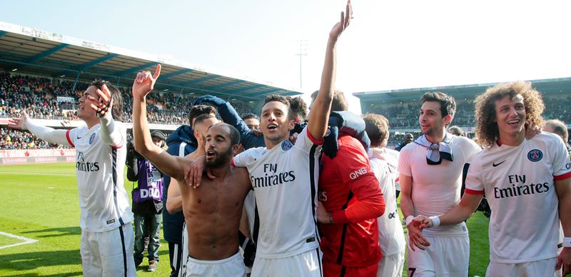 El PSG no tiene rivales en la Ligue 1. (Foto Prensa Libre: AFP)