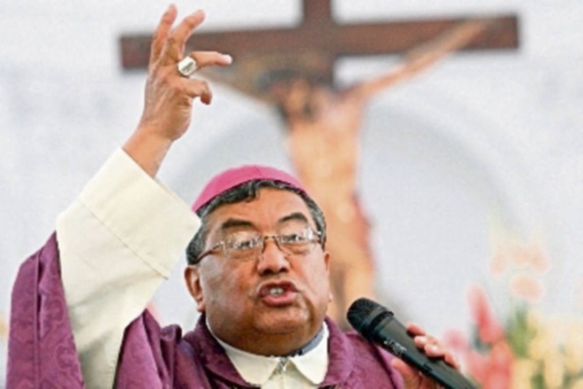 Óscar Vian Morales, Arzobispo Metropolitano de Guatemala. (Foto Prensa Libre: Hemeroteca PL).
