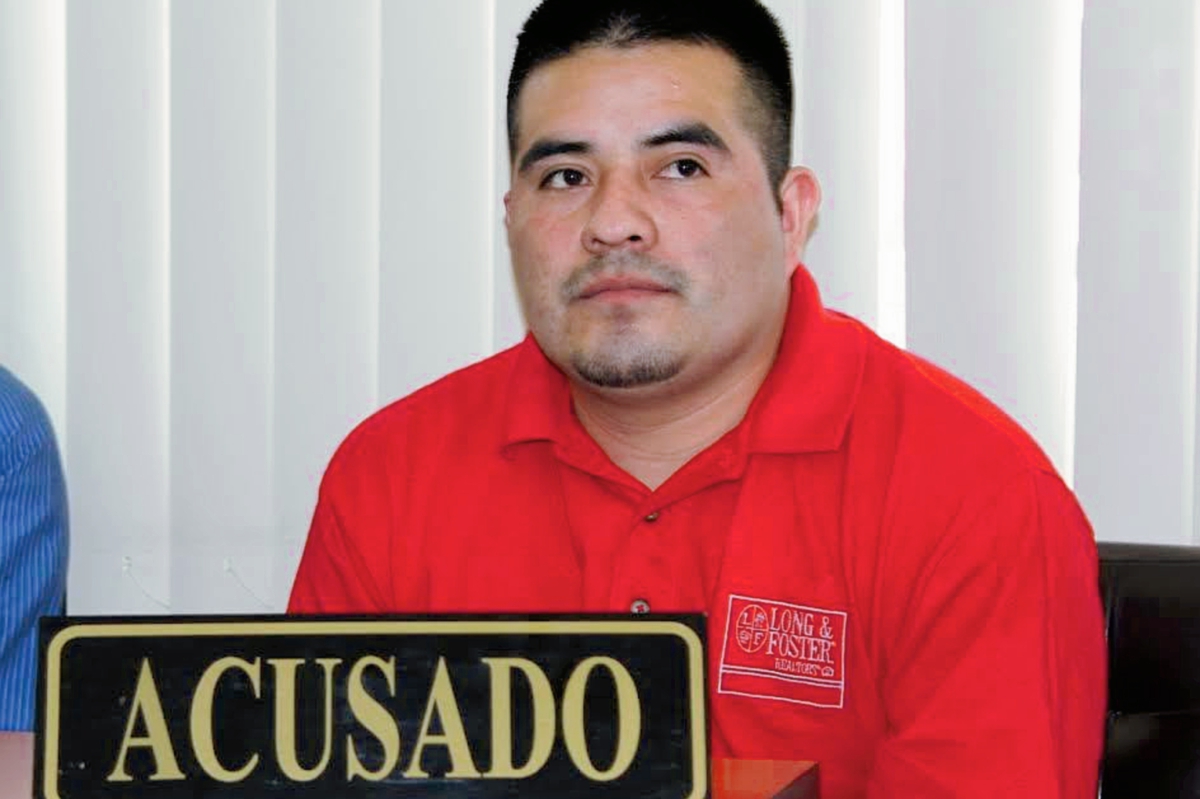 Marcelino Pérez Castro fue condenado a seis años de prisión  por extorsión. (Foto Prensa Libre: Óscar Figueroa)