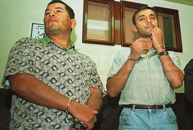 Obdulio Villanueva y Byron Lima fueron encontrados culpables por la muerte de monseñor Gerardi en 2001. (Foto: Hemeroteca PL)