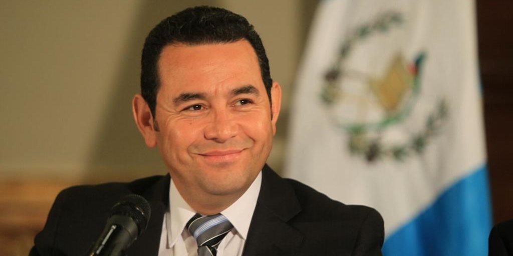 Presidente Jimmy Morales. (Foto Prensa Libre: HemerotecaPL)