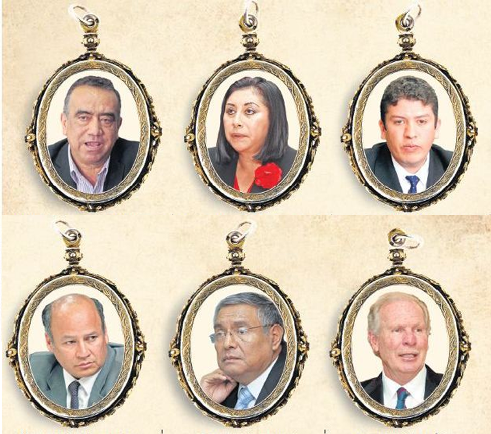 Varias familias mantienen su cuota de poder político. (Foto Prensa Libre)