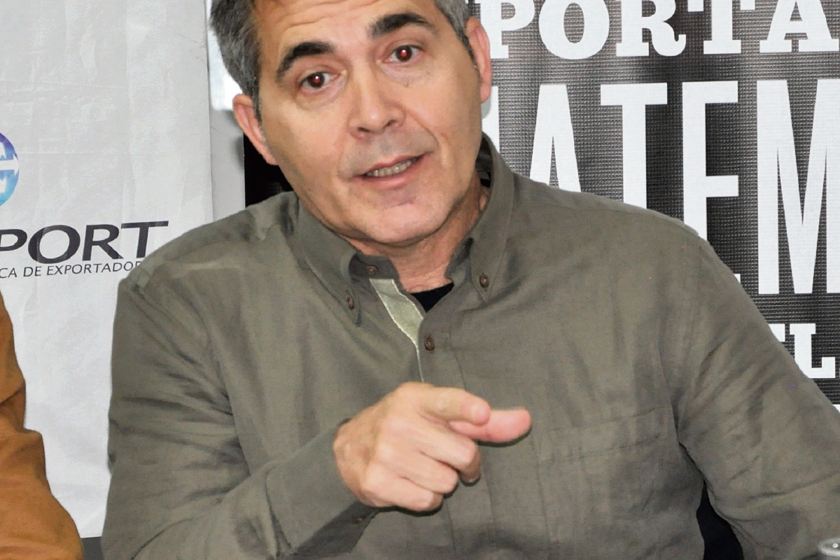 Amalio Rey participó en Innovacción, un evento promovido por la Asociación Guatemalteca de Exportadores (Foto Prensa Libre: cortesía agexport).