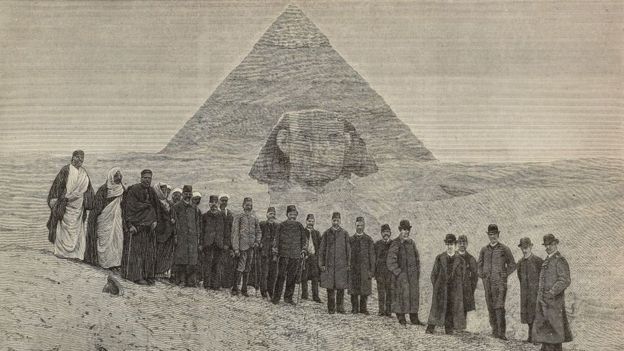 Cómo se construyeron las pirámides ha sido objeto de una gran especulación. GETTY IMAGES