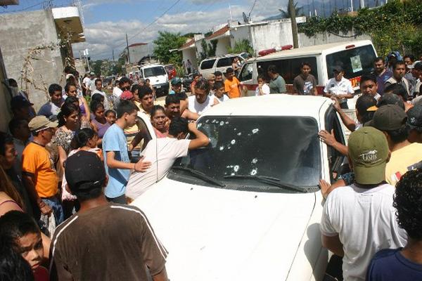 Escenario del crimen de las dos mujeres en Chiquimulilla.<br _mce_bogus="1"/>