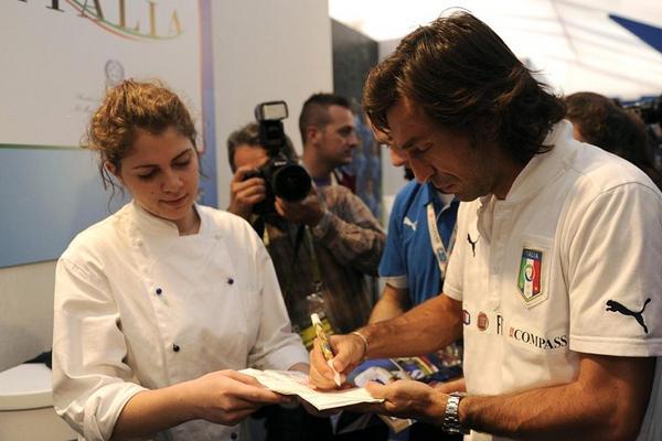 Andrea Pirlo de Italia. (Foto Prensa Libre: EFE)