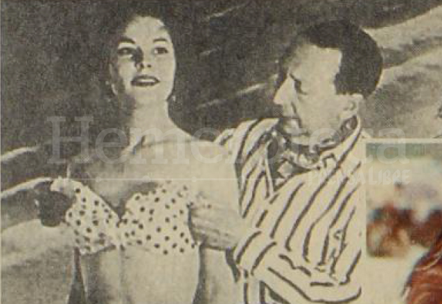Louis Reard presenta uno de sus primeros modelos de bikini en 1946. (Foto: Hemeroteca PL)