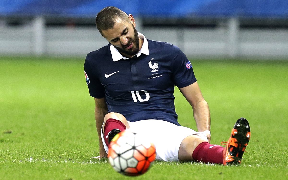 El delantero Karim Benzema participó con Francia en el partido amistoso contra Armenia el 8 de octubre anterior. (Foto Prensa Libre: AP)