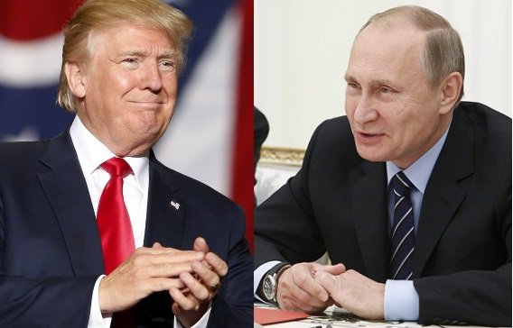 Trump y Putin reaccionan a pesquisa por injerencia 