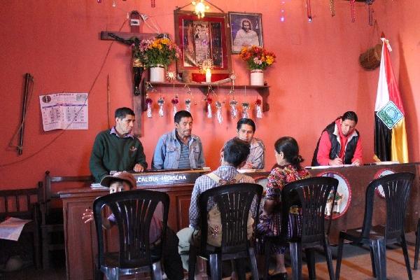 Personeros de la alcaldía indígena aducen contar con el apoyo de la mayoría de la población chichicasteca.