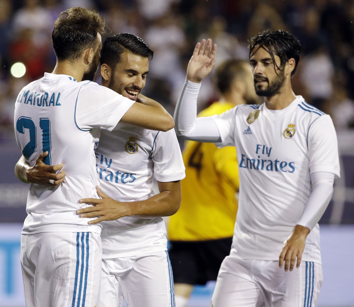 El Real Madrid tuvo una pretemporada agridulce pero busca quedarse con el título contra el United. (Foto Prensa Libre: AP)