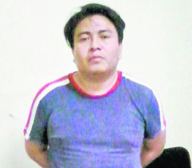 Mario Ernesto Aj Coyoy fue capturado, sindicado de extorsión. (Foto Prensa Libre: Hemeroteca PL)