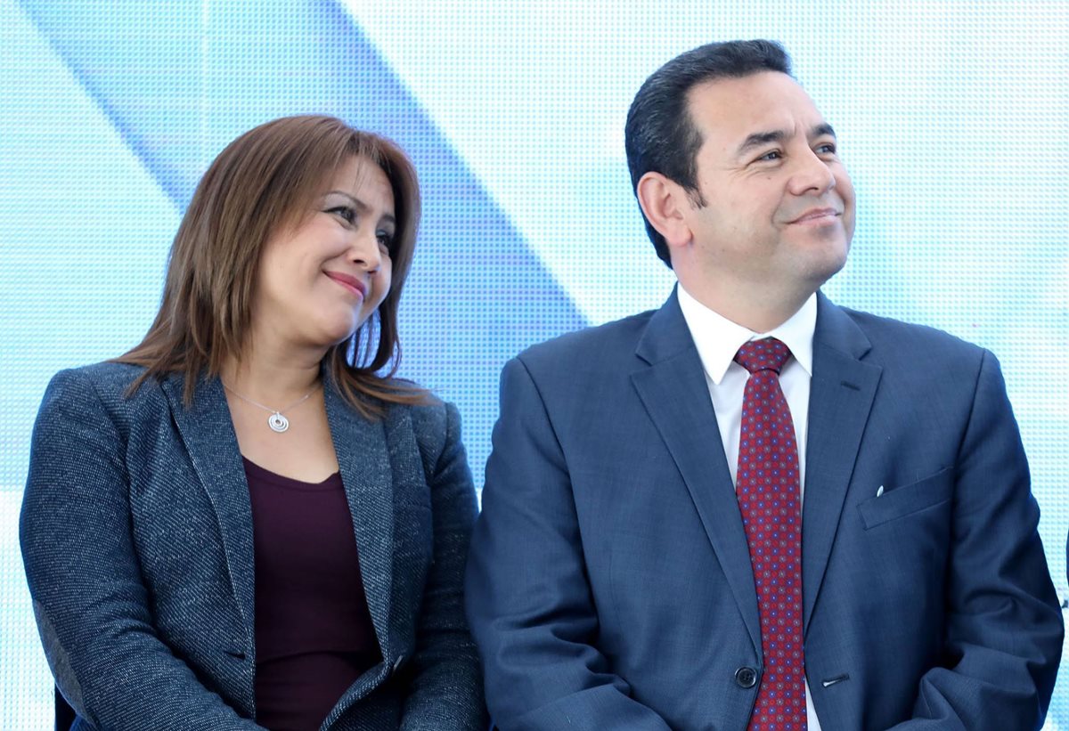 El presidente Jimmy Morales viajará a Israel junto a su familia, para la inauguración de la embajada en Jerusalén. (Foto Prensa Libre: Gobierno de Guatemala)