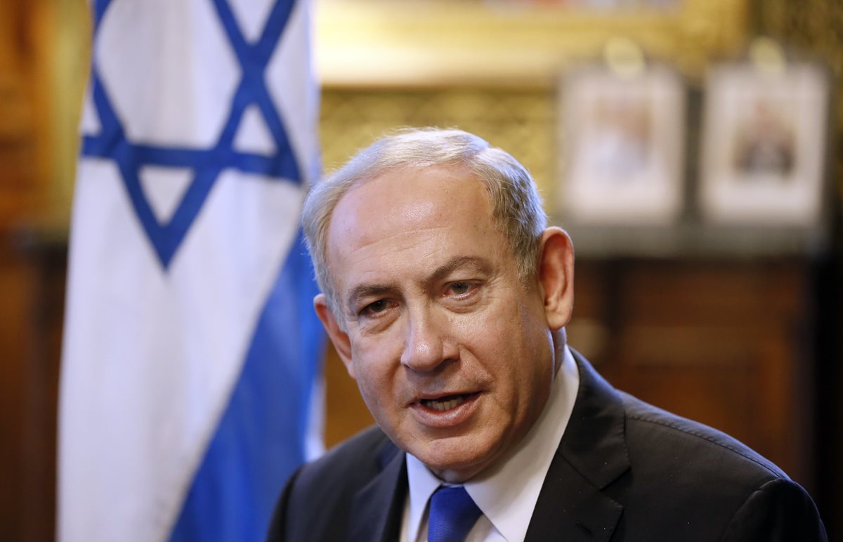 Benjamín Netanyahu, primer ministro de Israel.(Foto Prensa Libre: AFP).