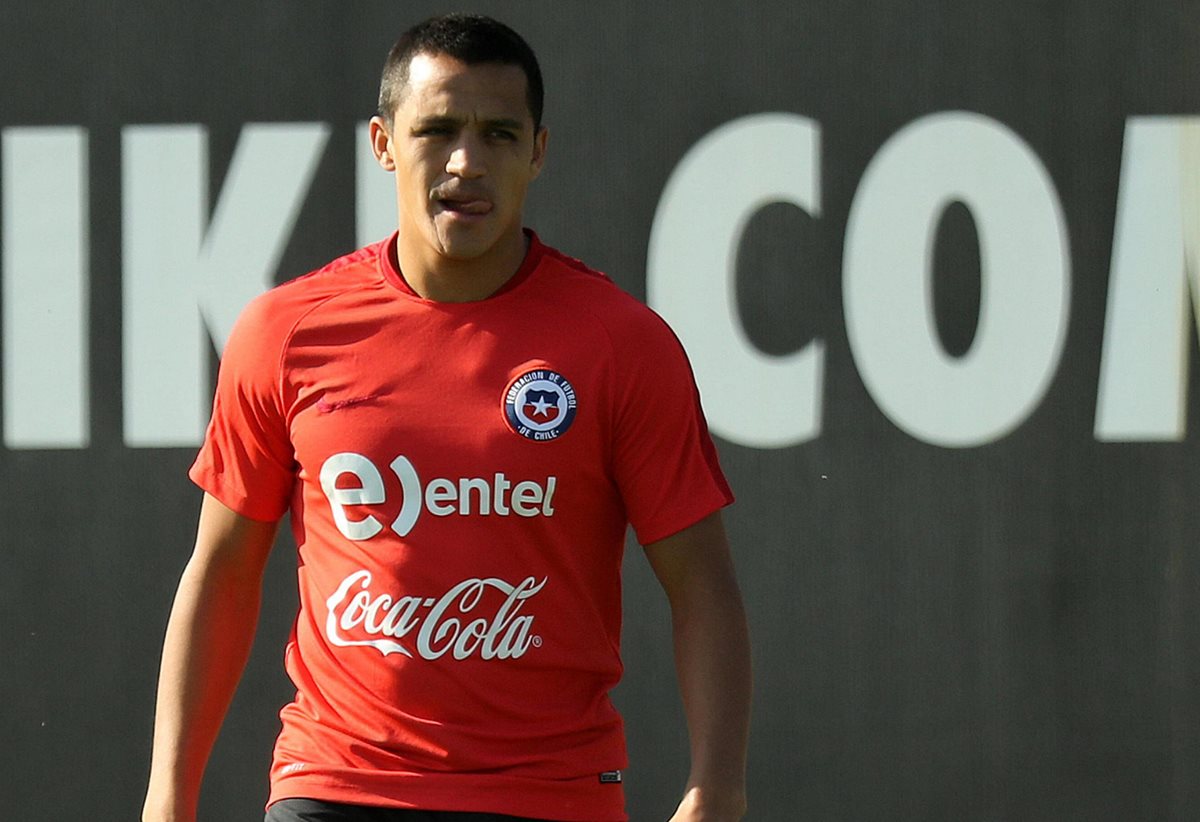 Alexis Sánchez será clave en el armado chileno durante la eliminatoria mundialista. (Foto Prensa Libre: EFE)