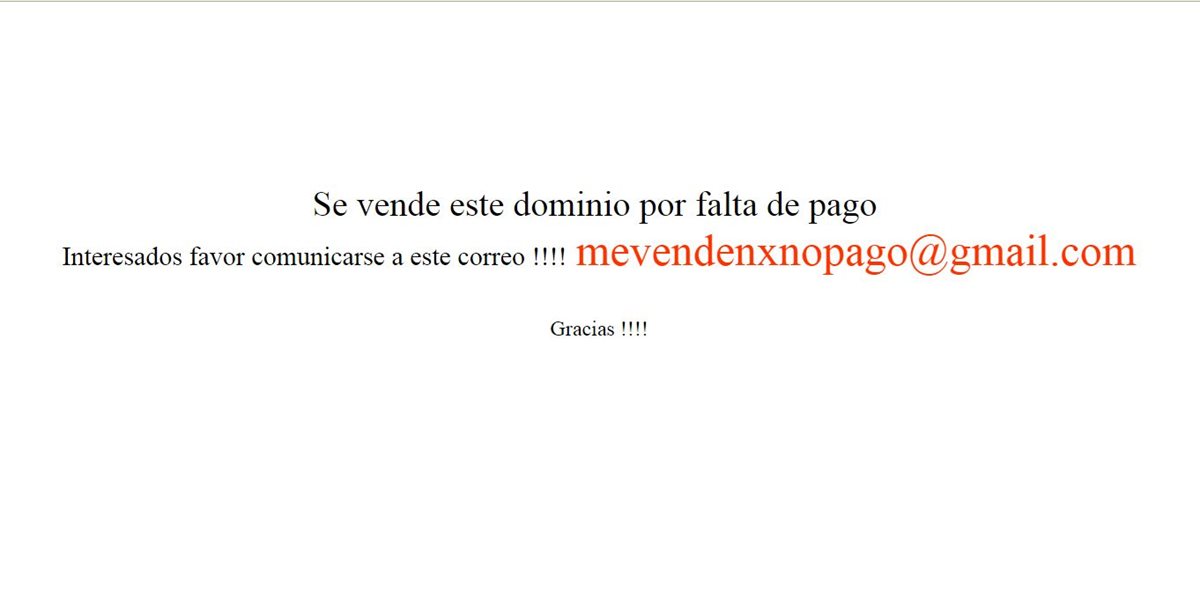 La página web del PP está bloqueada por falta de pago, según Google. (Foto Prensa Libre)