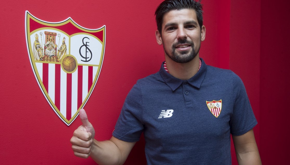 "Nolito" ilusiona a la afición del Sevilla por su capacidad goleadora. (Foto Prensa Libre: cortesía Sevilla FC)