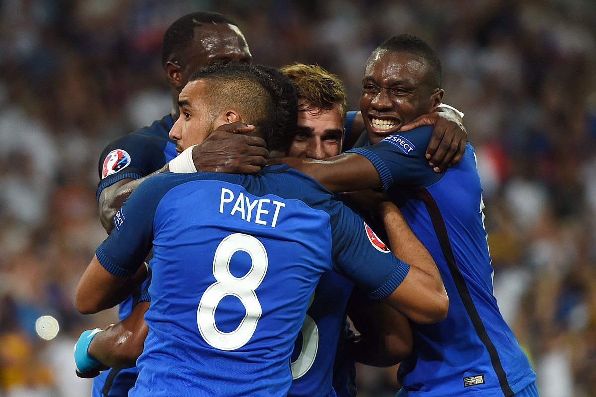 Griezmann marcó de penalti y otro gol para darle el boleto a la final a Eurocopa 2016. (Foto Prensa Libre: AFP)